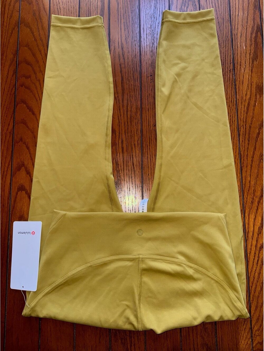 Lululemon Instill High Rise 25” Auric Gold Size 10 NWT